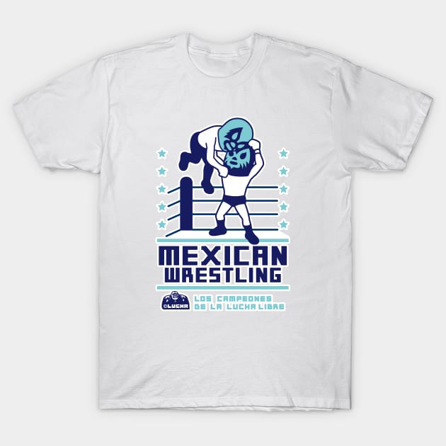 MEXICAN WRESTLING#8 T-Shirt by RK58